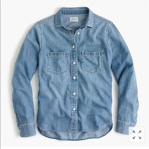 J.Crew Everyday chambray shirt